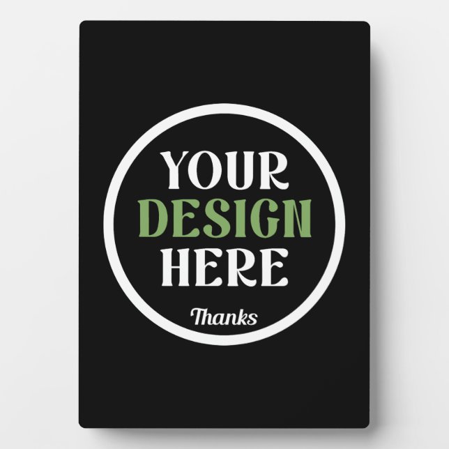 custom, unique, sleek & minimalist hershey®'s kiss plaque (Front)