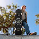 custom, unique, sleek & minimalist hershey®'s kiss skateboard<br><div class="desc">This design is accessible to all. Feel free to customize the logo,  images,  text,  and colors according to your preferences. Thank you very much.</div>