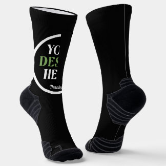 custom, unique, sleek & minimalist hershey®'s kiss socks