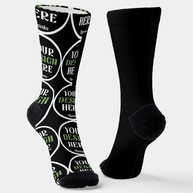 custom, unique, sleek & minimalist hershey®'s kiss socks (Angled)
