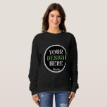 custom, unique, sleek & minimalist hershey®'s kiss sweatshirt<br><div class="desc">This design is accessible to all. Feel free to customize the logo,  images,  text,  and colors according to your preferences. Thank you very much.</div>