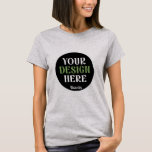 custom, unique, sleek & minimalist hershey®'s kiss T-Shirt<br><div class="desc">This design is accessible to all. Feel free to customize the logo,  images,  text,  and colors according to your preferences. Thank you very much.</div>