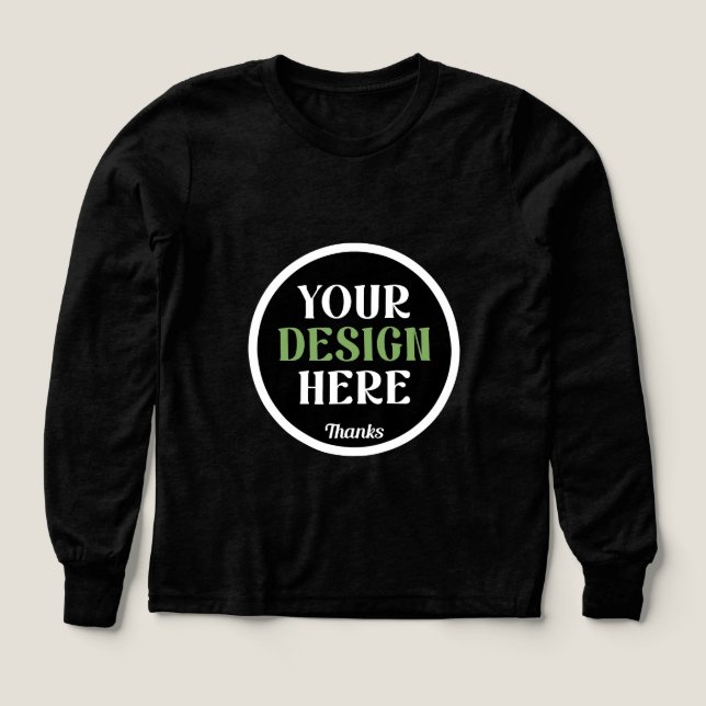 custom, unique, sleek & minimalist hershey®'s kiss Tri-Blend shirts (Design Front)