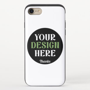 custom, unique, sleek & minimalist hershey®'s kiss iPhone 8/7 slider case