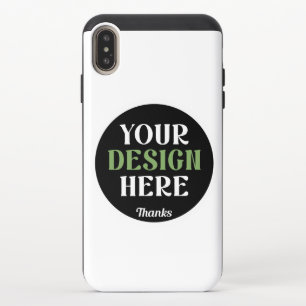 custom, unique, sleek & minimalist hershey®'s kiss iPhone XS max slider case