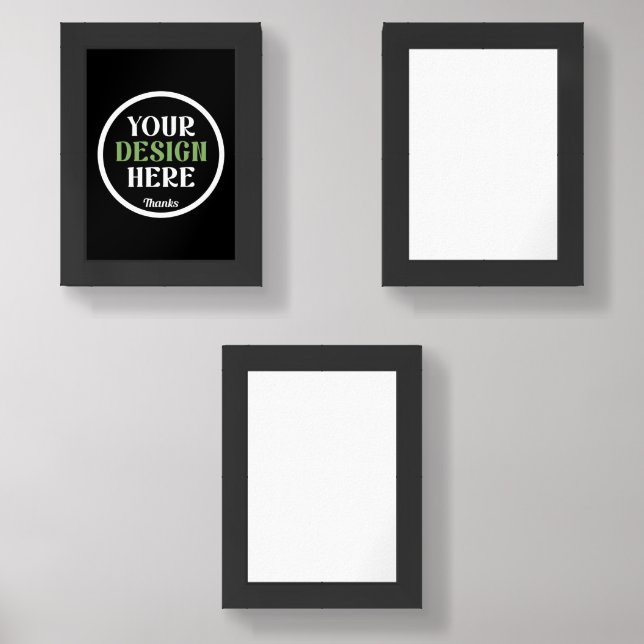 custom, unique, sleek & minimalist hershey®'s kiss wall art sets (Front)