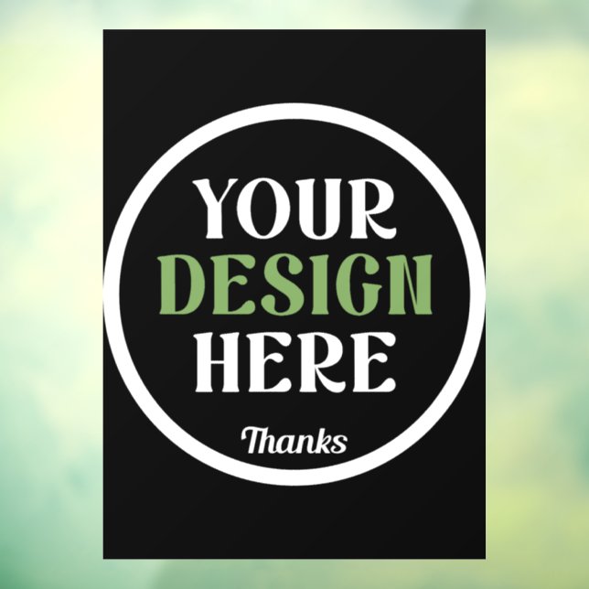 custom, unique, sleek & minimalist hershey®'s kiss window cling (Sheet 3)