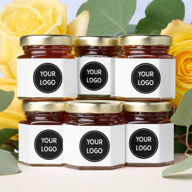 custom, unique, sleek & minimalist  honey jar favors (Insitu)