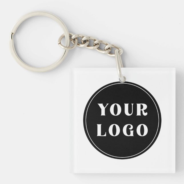 custom, unique, sleek & minimalist keychain (Front)