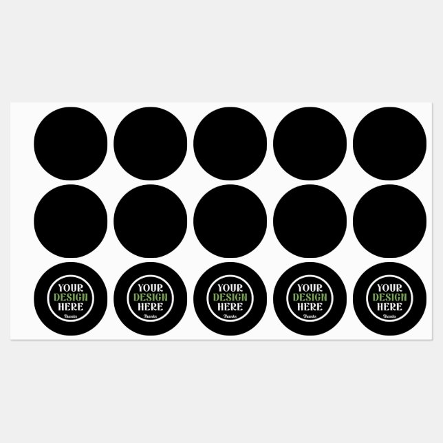custom, unique, sleek & minimalist labels (Sheet)