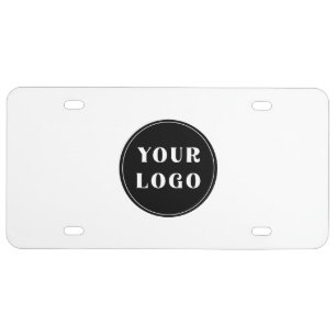 custom, unique, sleek & minimalist license plate