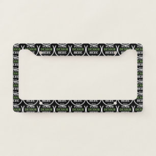 custom, unique, sleek & minimalist license plate frame
