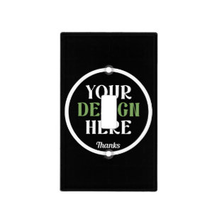 custom, unique, sleek & minimalist light switch cover