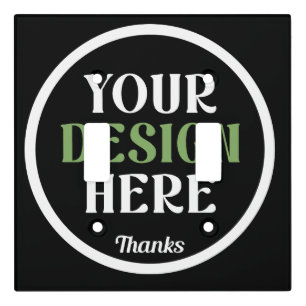 custom, unique, sleek & minimalist light switch cover