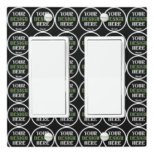custom, unique, sleek & minimalist light switch cover
