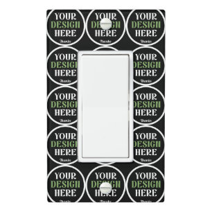 custom, unique, sleek & minimalist light switch cover
