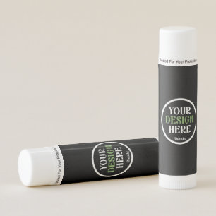 custom, unique, sleek & minimalist lip balm
