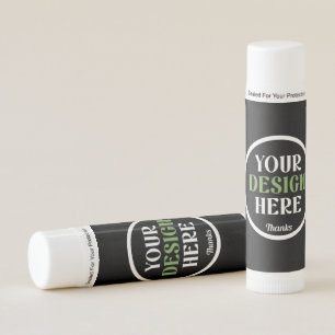 custom, unique, sleek & minimalist lip balm