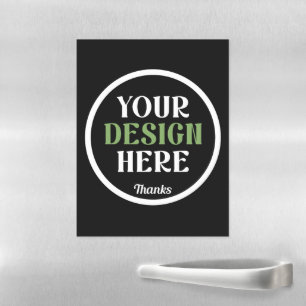 custom, unique, sleek & minimalist magnetic dry erase sheet