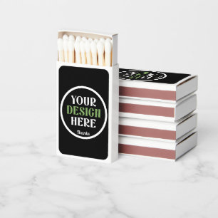 custom, unique, sleek & minimalist matchboxes