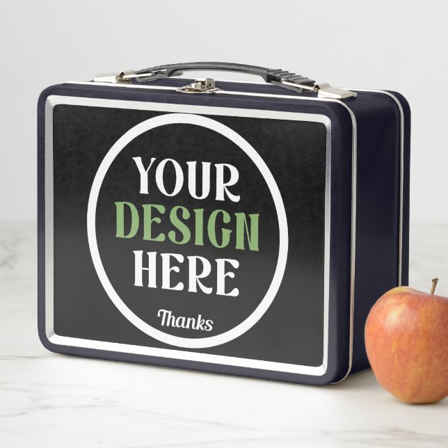 custom, unique, sleek & minimalist metal lunch box (In Situ)