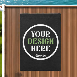 custom, unique, sleek & minimalist outdoor rug