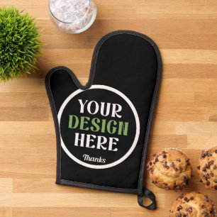 custom, unique, sleek & minimalist oven mitt