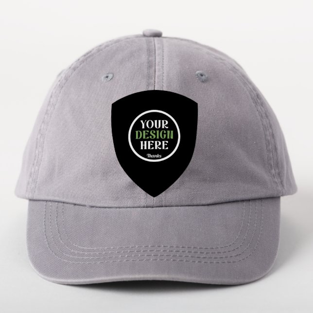 custom, unique, sleek & minimalist Patch (On Headwear)