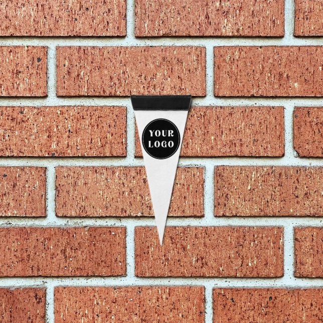 custom, unique, sleek & minimalist pennant flag (Insitu 1)