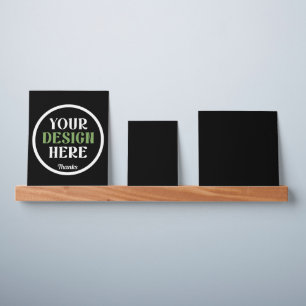 custom, unique, sleek & minimalist picture ledge
