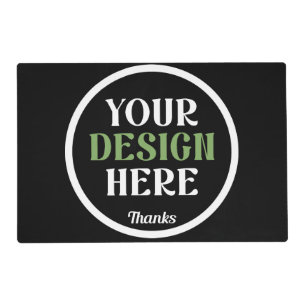 custom, unique, sleek & minimalist placemat