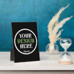 custom, unique, sleek & minimalist plaque<br><div class="desc">This design is accessible to all. Feel free to customize the logo,  images,  text,  and colors according to your preferences. Thank you very much.</div>