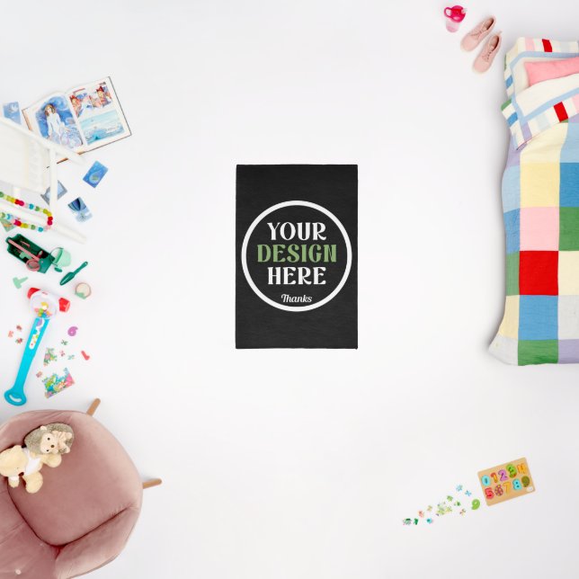 custom, unique, sleek & minimalist rug (Insitu (Baby Room))