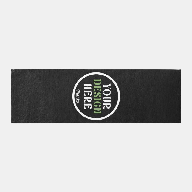 custom, unique, sleek & minimalist runner (Front)