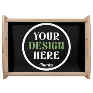 custom, unique, sleek & minimalist serving tray