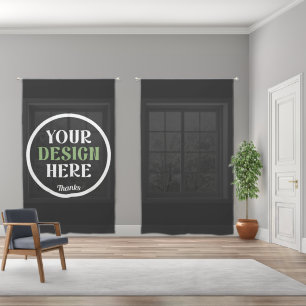 custom, unique, sleek & minimalist sheer curtains