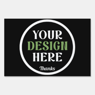 custom, unique, sleek & minimalist sign