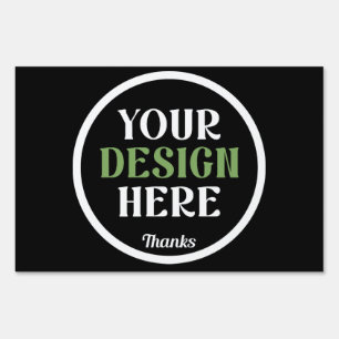 custom, unique, sleek & minimalist sign