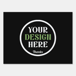 custom, unique, sleek & minimalist sign