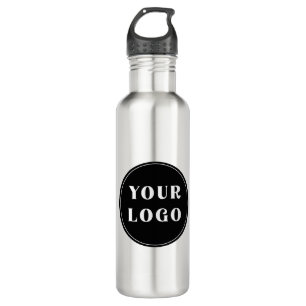 custom, unique, sleek & minimalist stainless steel water bottle