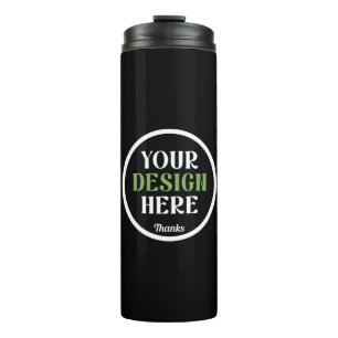 custom, unique, sleek & minimalist thermal tumbler