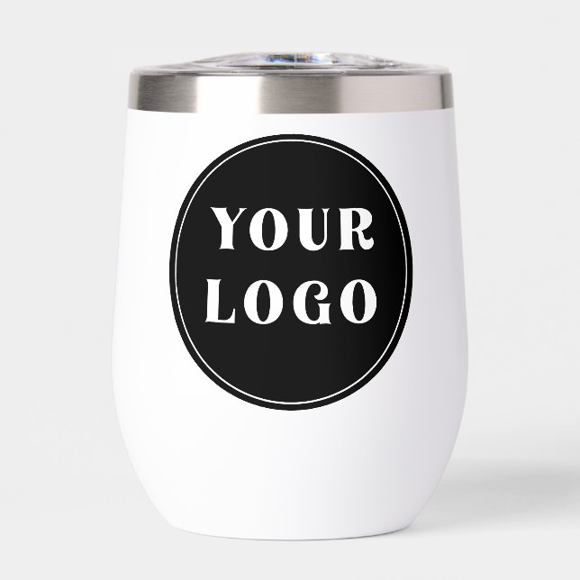custom, unique, sleek & minimalist thermal wine tumbler (Front)