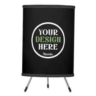 custom, unique, sleek & minimalist tripod lamp