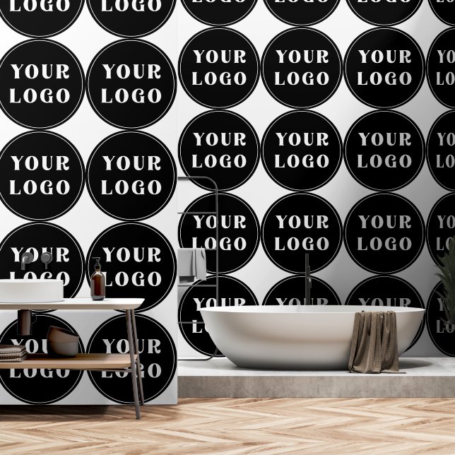 custom, unique, sleek & minimalist wallpaper  (Bathroom)