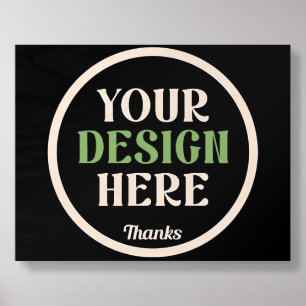 custom, unique, sleek & minimalist wood photo tile