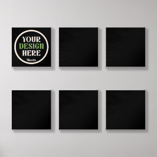 custom, unique, sleek & minimalist wood photo tile
