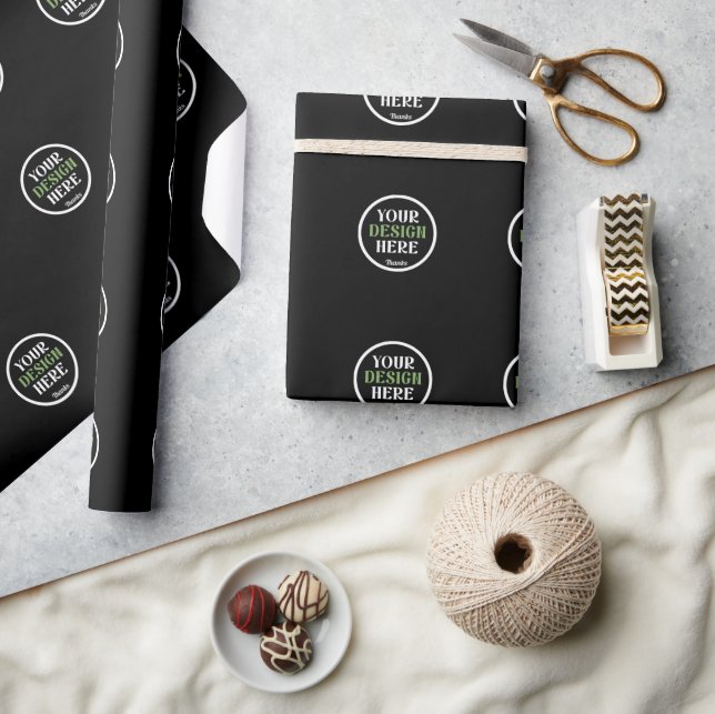 custom, unique, sleek & minimalist wrapping paper (Crafts)