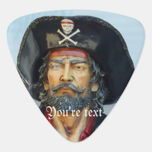 Custom Unique vintage Pirate Guitar Pick