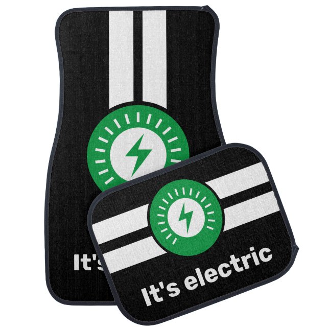 Custom universal car floor mats for electric car (Set)