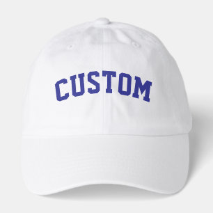 Custom University College Letter Grad Gift for her Hat